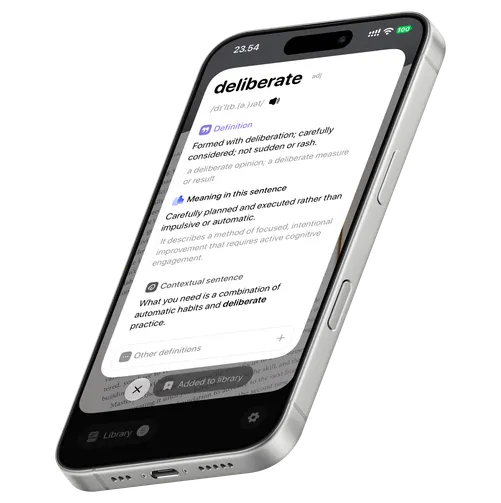 Paglyph app on iPhone